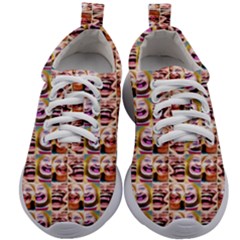 Funny Monsters Teens Collage Kids Athletic Shoes by dflcprintsclothing