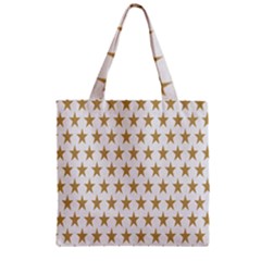 Stars-3 Zipper Grocery Tote Bag by nateshop