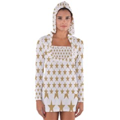 Stars-3 Long Sleeve Hooded T-shirt by nateshop