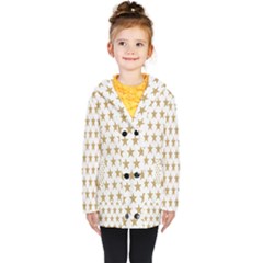 Stars-3 Kids  Double Breasted Button Coat by nateshop