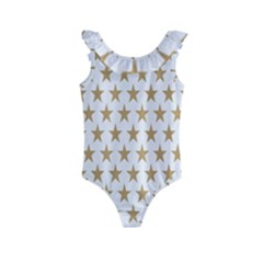 Stars-3 Kids  Frill Swimsuit by nateshop