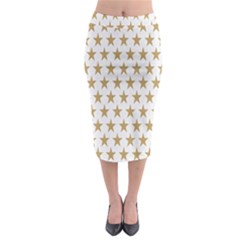 Stars-3 Midi Pencil Skirt