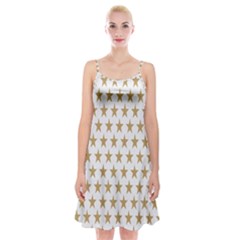 Stars-3 Spaghetti Strap Velvet Dress by nateshop