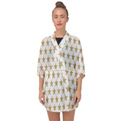 Stars-3 Half Sleeve Chiffon Kimono by nateshop