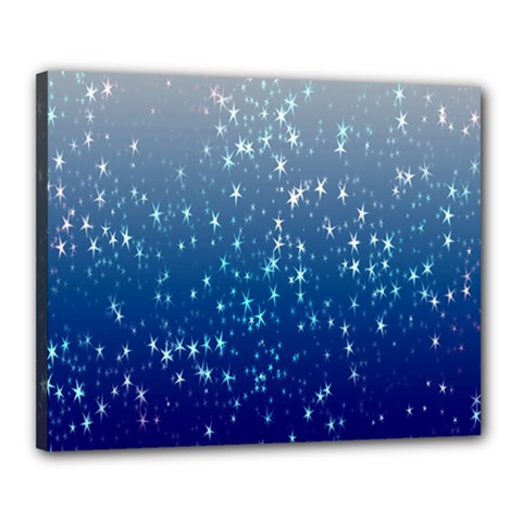 Stars-4 Canvas 20  X 16  (stretched) by nateshop