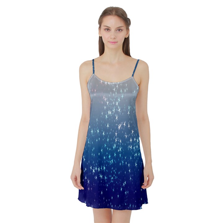 Stars-4 Satin Night Slip