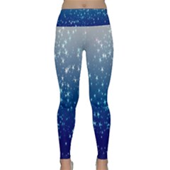 Stars-4 Lightweight Velour Classic Yoga Leggings by nateshop