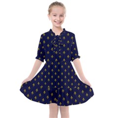 Seamles,template Kids  All Frills Chiffon Dress by nateshop