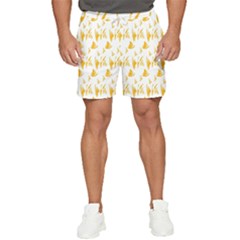 Zig-zag-lines Men s Runner Shorts