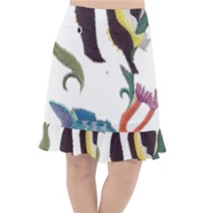 Im Fourth Dimension Colour 75 Fishtail Chiffon Skirt by imanmulyana