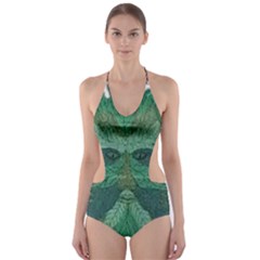 Im Fourth Dimension Colour 76 Cut-out One Piece Swimsuit