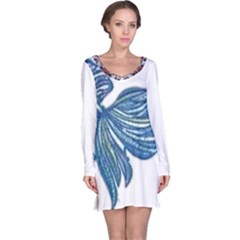 Im Fourth Dimension Colour 77 Long Sleeve Nightdress by imanmulyana