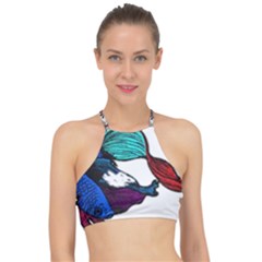 Im Fourth Dimension Colour 78 Racer Front Bikini Top by imanmulyana