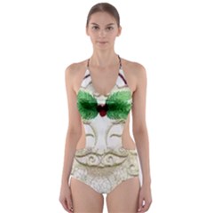 IM Fourth Dimension Colour 83 Cut-Out One Piece Swimsuit