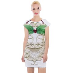 IM Fourth Dimension Colour 83 Cap Sleeve Bodycon Dress