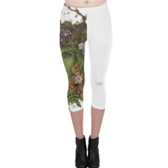 IM Fourth Dimension Colour 84 Capri Leggings 