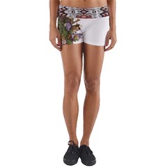 IM Fourth Dimension Colour 84 Yoga Shorts