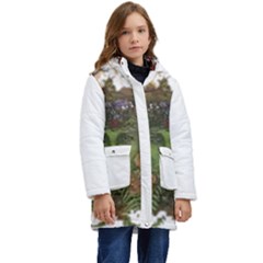 IM Fourth Dimension Colour 84 Kid s Hooded Longline Puffer Jacket