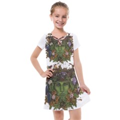 IM Fourth Dimension Colour 84 Kids  Cross Web Dress