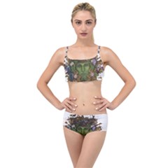 IM Fourth Dimension Colour 84 Layered Top Bikini Set