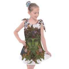 IM Fourth Dimension Colour 84 Kids  Tie Up Tunic Dress