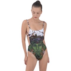 IM Fourth Dimension Colour 84 Tie Strap One Piece Swimsuit