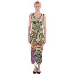 IM Fourth Dimension Colour 85 Fitted Maxi Dress