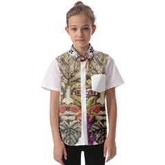 IM Fourth Dimension Colour 85 Kids  Short Sleeve Shirt