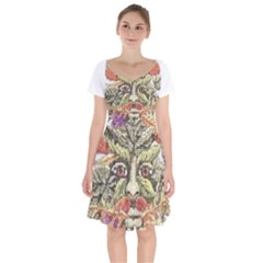 IM Fourth Dimension Colour 85 Short Sleeve Bardot Dress