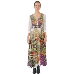 IM Fourth Dimension Colour 85 Button Up Boho Maxi Dress