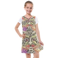 IM Fourth Dimension Colour 85 Kids  Cross Web Dress