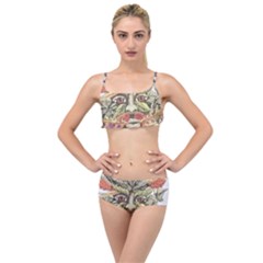 IM Fourth Dimension Colour 85 Layered Top Bikini Set