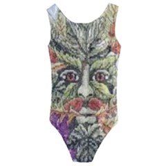 Im Fourth Dimension Colour 85 Kids  Cut-out Back One Piece Swimsuit