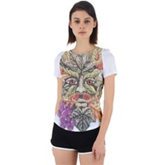 IM Fourth Dimension Colour 85 Back Cut Out Sport Tee