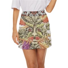 IM Fourth Dimension Colour 85 Mini Front Wrap Skirt