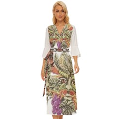 IM Fourth Dimension Colour 85 Midsummer Wrap Dress