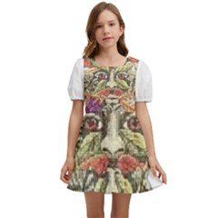 IM Fourth Dimension Colour 85 Kids  Short Sleeve Dolly Dress