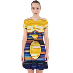 Background Abstract Horizon Adorable In Chiffon Dress