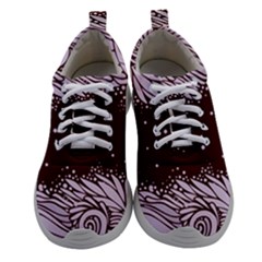 Ornamental Leaves Wallpaper Plants Athletic Shoes by Wegoenart