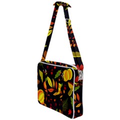 Pumpkin Fall Autumn Pattern Cross Body Office Bag by Wegoenart