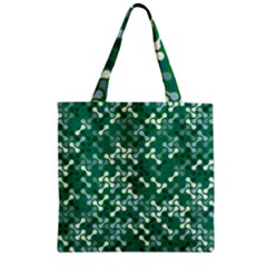 Patterns Fabric Design Surface Zipper Grocery Tote Bag