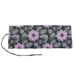 Flower  Petal  Spring Watercolor Roll Up Canvas Pencil Holder (s)