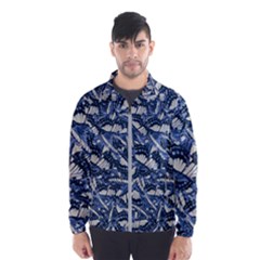 Butterflies Motif Collage Pattern Men s Windbreaker by dflcprintsclothing