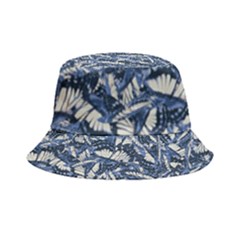 Butterflies Motif Collage Pattern Inside Out Bucket Hat by dflcprintsclothing