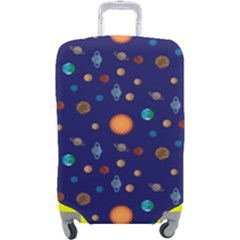 Space Sun Mercury Venus Earth Planet Galaxy Luggage Cover (large) by Wegoenart