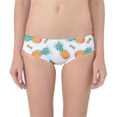 Pineapple Background Pattern Fruit Classic Bikini Bottoms