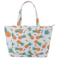 Pineapple Background Pattern Fruit Back Pocket Shoulder Bag  by Wegoenart