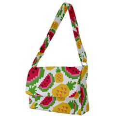 Watermelon Pattern Fruit Summer Full Print Messenger Bag (s)