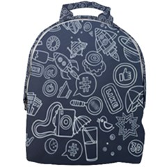 Internet Planet Drink Computer Mini Full Print Backpack by Wegoenart