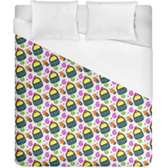 Sweet Dessert Food Cake Pattern Duvet Cover (california King Size) by Wegoenart